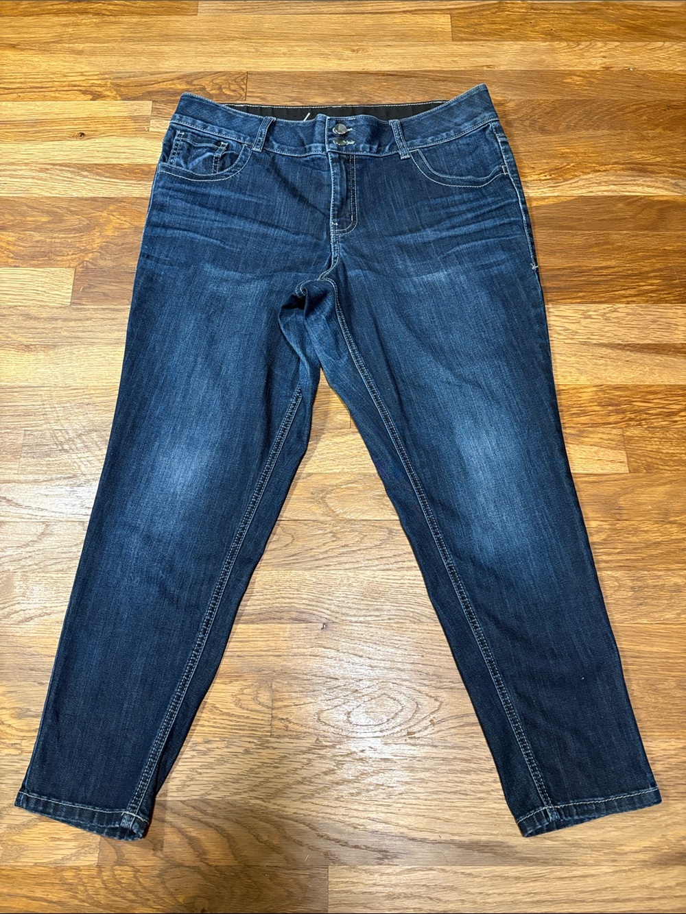 LANE BRYANT cropped skinny jeans